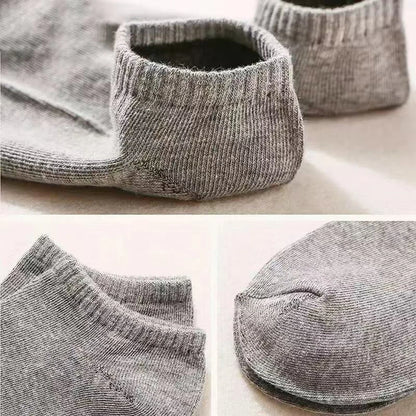 10/30/50 Pairs Summer Boat Socks For Men Non-slip Silicone Invisible Cotton Socks Breathable No-Show Slippers Sport Ankle Socks