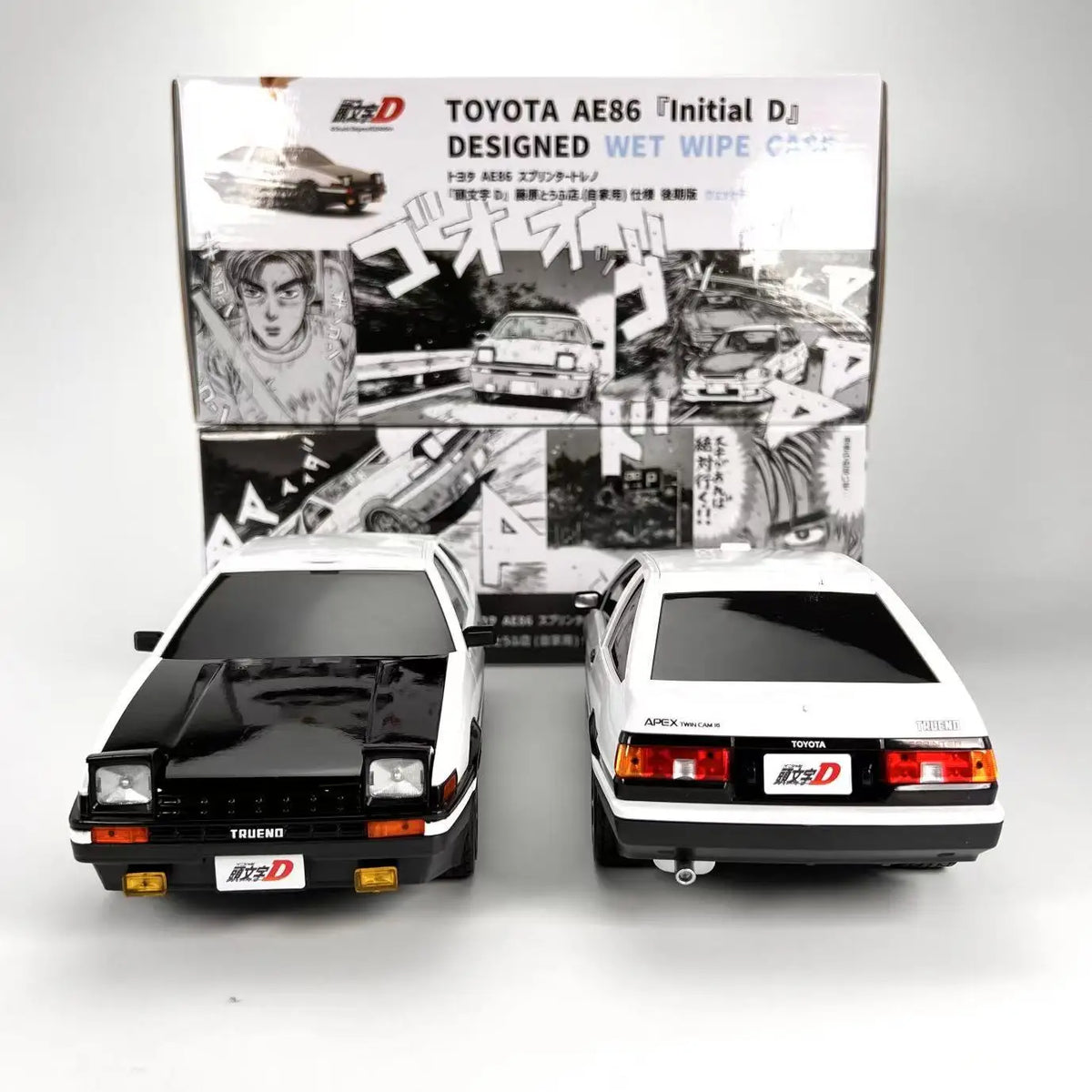 1/16 car AE86 Initial D   tissue case camshop