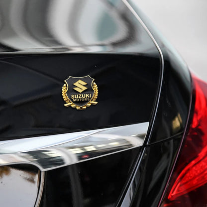 3D Metal Car Badge Emblem Body Sticker Trunk Decorative Decal  For Suzuki SX4 Grand Vitara Jimny Baleno Alto Swift Accessories