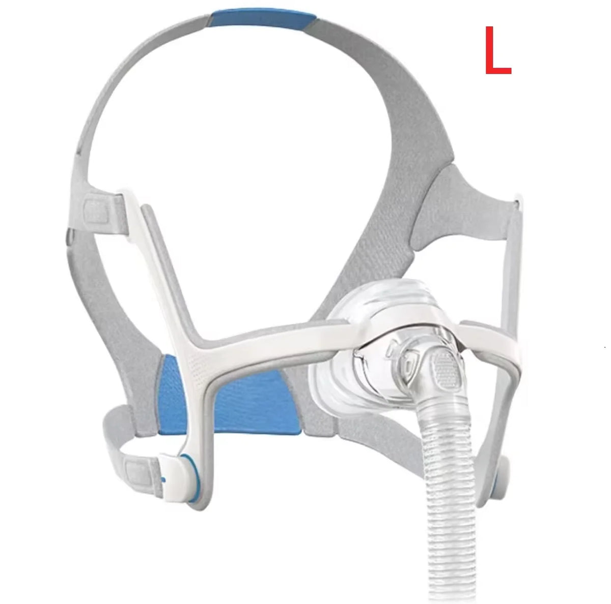CPAP mask, nasal cushion CPAP mask suitable for Airfit N20, CPAP nasal mask with headband, frame, tube and pad suitable for N20