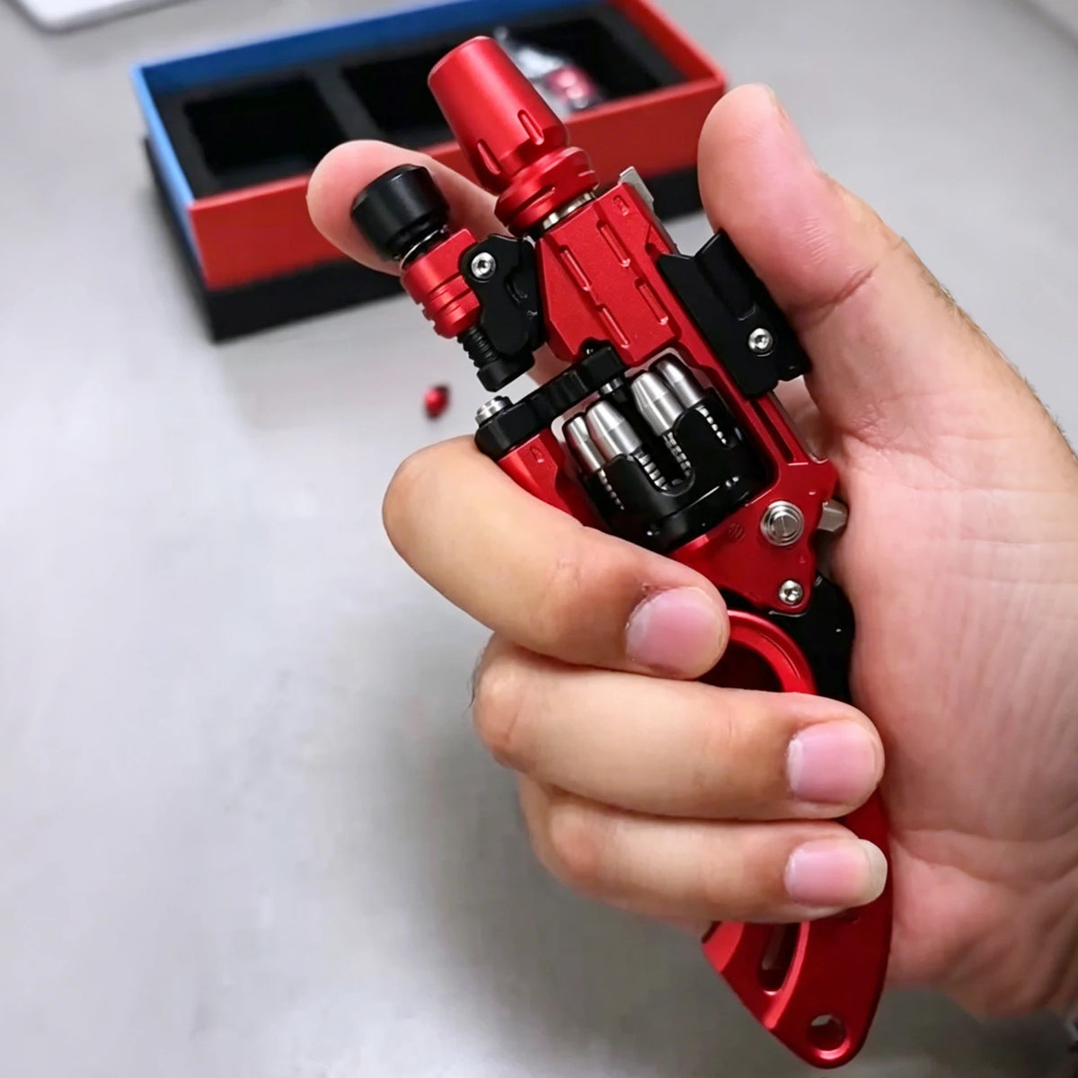 2026 New Aluminum Alloy Destroyer Gun Composite EDC Fingertip Decompression Toy