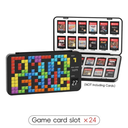 24 in 1 Game Card Case for Switch/Switch OLED Cartridge Storage Box Chip Holder Cover