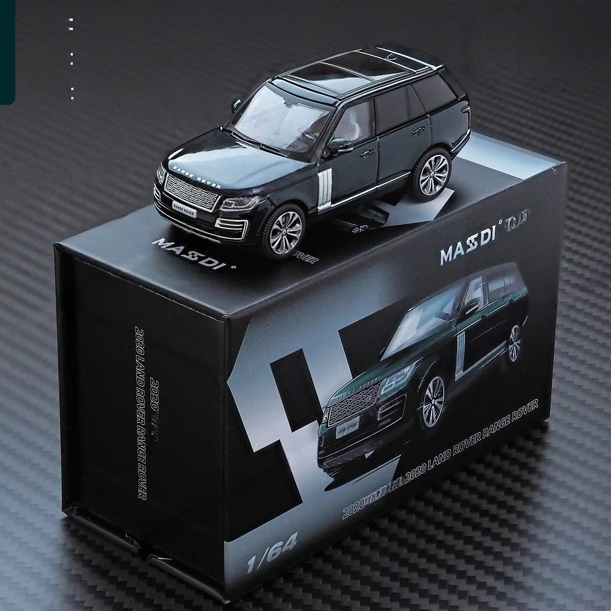 Luxury 2020 Range Rover 1:64 Die-Cast Metal Model - Classic SUV Simulation, Mixed Metal Element Puzzle Toy Set, Desktop Ornament