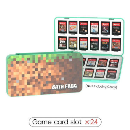 24 in 1 Game Card Case for Switch/Switch OLED Cartridge Storage Box Chip Holder Cover