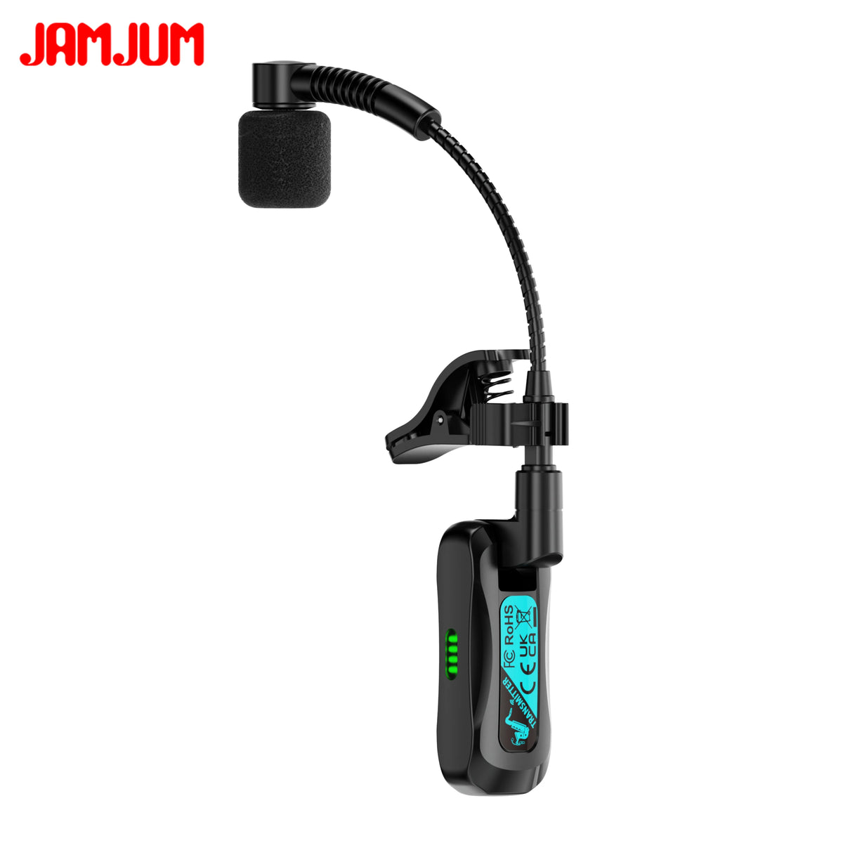 Wireless Acoustic Microphone for Saxophone – High-Quality Audio with Strong Anti-Interference