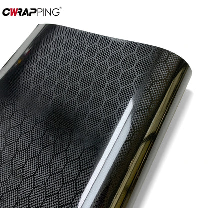 Car Adhesive Vinyl Honeycomb Auto Decal Wrap Film Waterproof Car Stickers Console Computer Laptop Helmets Skin Auto Accessories
