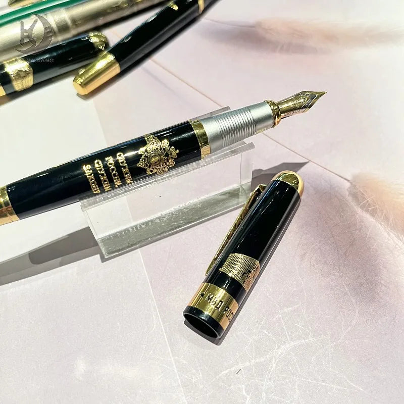 MVD  Luxury Metal Fountain Writing Pen Souvenir Business Gift for Men & Women