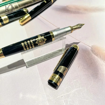 MVD  Luxury Metal Fountain Writing Pen Souvenir Business Gift for Men & Women