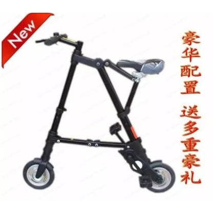 For Adult 8-Inch Folding Bicycle Multi-Function Mountain Bike Ultralight Portable Bicycle Foldable Mini Non-Slip Road Bike