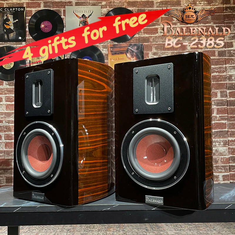 Balenald home theater system 238S bookshelf speaker hifi fever audio two-way 6.5-inch home speaker