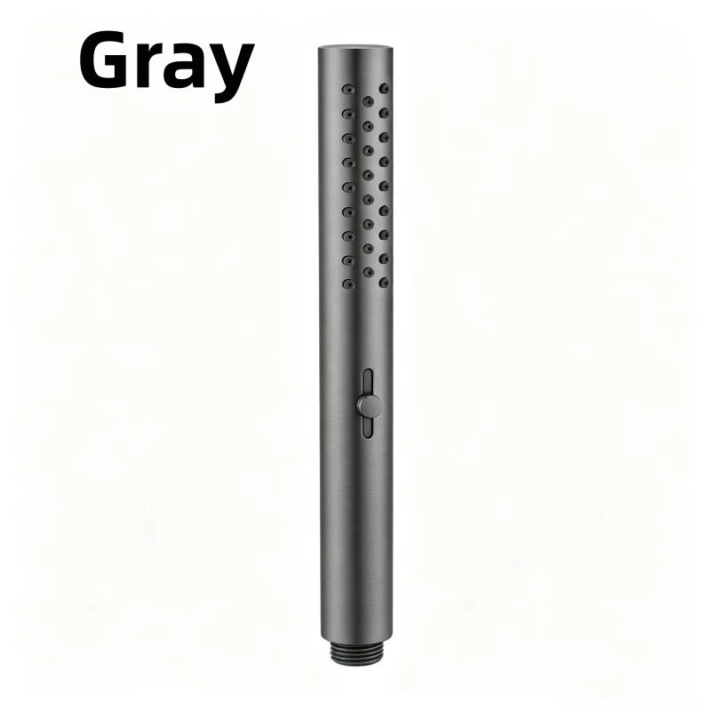 Brushed Nickel Stainless steel Hand Shower Head with 1.5M Hose Water Saving Handshower Shower Brass Bracket Accessor