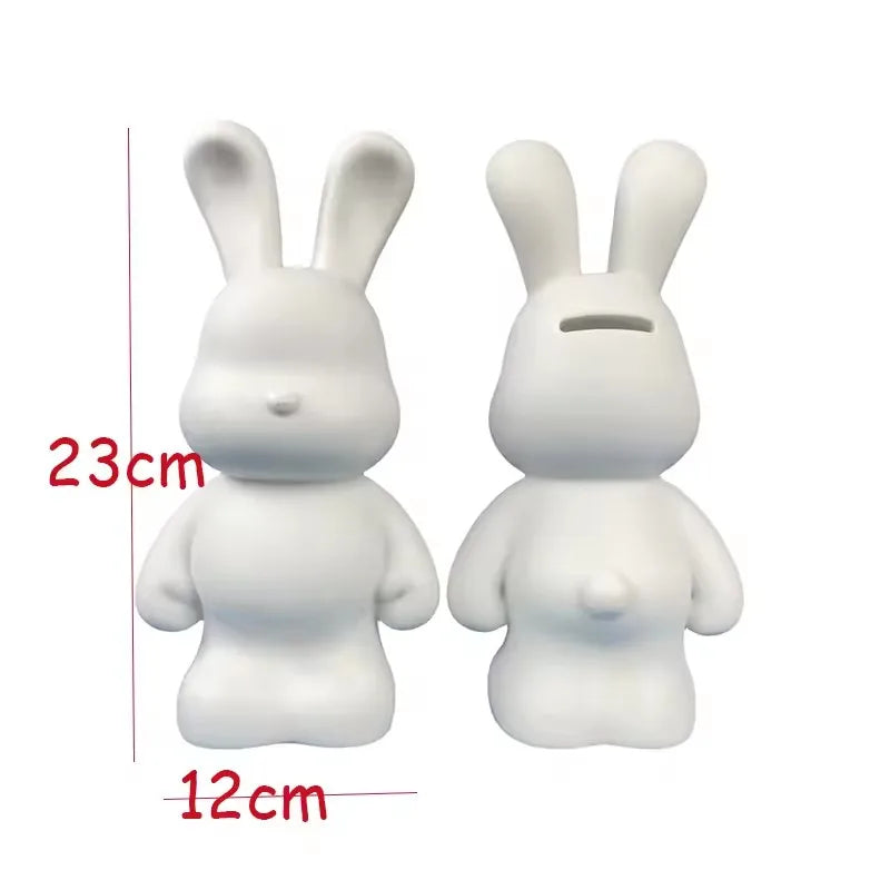 DIY Fluid Bear Sculpture Handmade Bearbrick Doll Ornaments Violent Bear Graffiti Painting Parent child Toy Gift Home Decoration