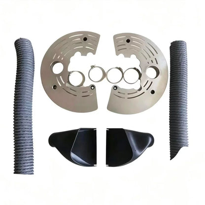 FOR BMW F87 M2 M2C Front bumper plastic air scoop inlet brake caliper brake heat dissipation deflector air duct