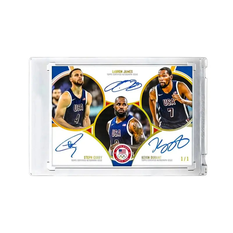 DIY Custom NBA Basketball Autograph Refractor Jersey Patch Cards Stephen Curry LeBron James Kevin Durant Fan Collectible Gift
