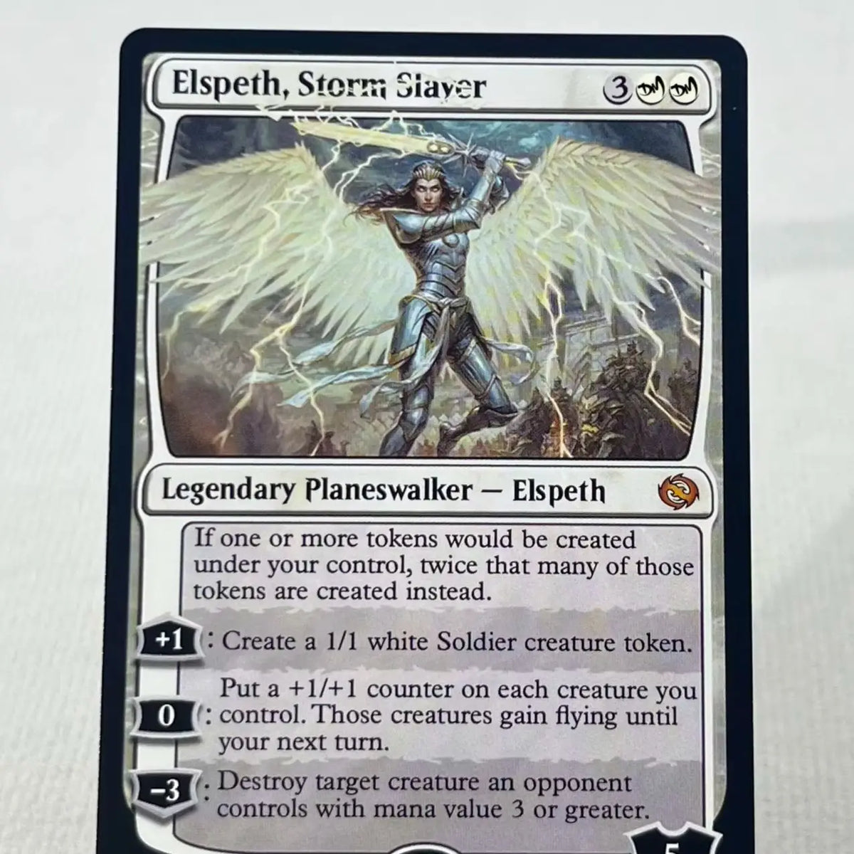SPM SPE SLD TDM HOLO16-001 Tcg Proxy Cards Ugin, Eye of The Storms Mox Jasper Elspeth, Storm Slayer Mox Jasper Home Play