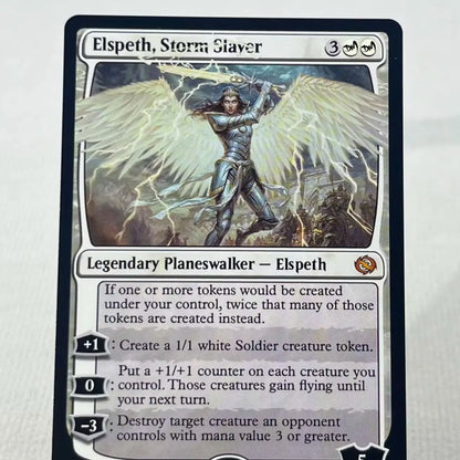 SPM SPE SLD TDM HOLO16-001 Tcg Proxy Cards Ugin, Eye of The Storms Mox Jasper Elspeth, Storm Slayer Mox Jasper Home Play