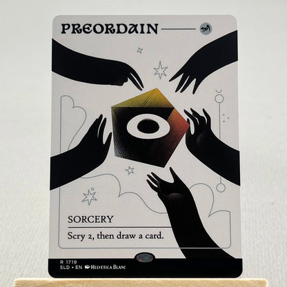 SLD HOLO19//001 Demonic Tutor Proxy Cards  Iron Maiden Sol Ring Arcane Signet Home Play Fierce Guardianship Nekusar The Mindra