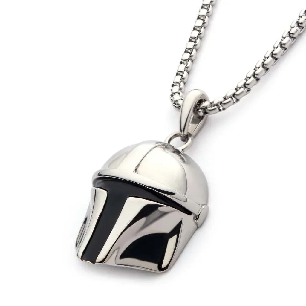 "Star Wars" Mandalorian Helmet Necklace Highly Attractive and Versatile Holiday Gift Fashion Accessory