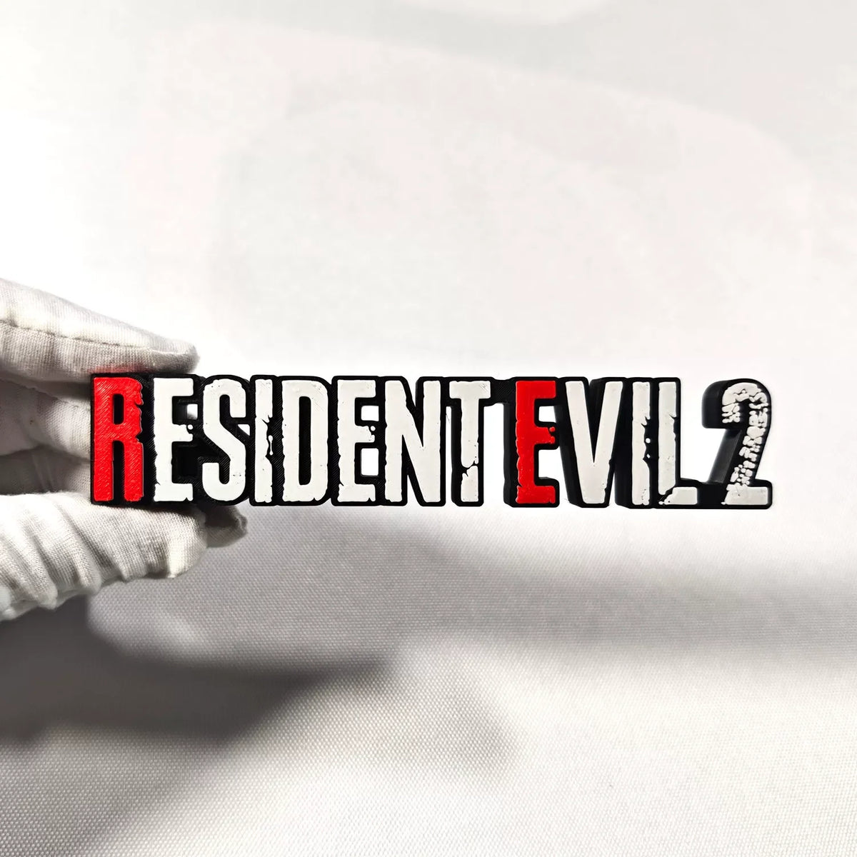 Resident Evil Magnetic Logo Stand Fridge Sticker 3d Desktop Ornament Umbrella Corporation Game Display Decor For Adult Game Fans