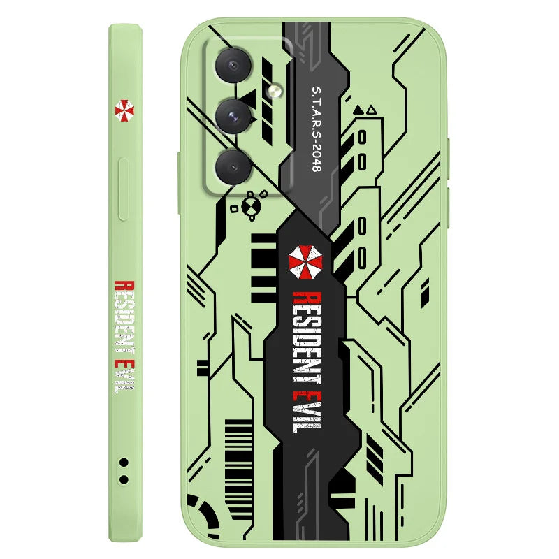 Resident evil Phone Case For Samsung Galaxy A55 A35 A25 A15 A56 A36 A26 A16 A06 A05 A05S A54 A34 A24 A14 A04 A04S A04E 4G 5G C