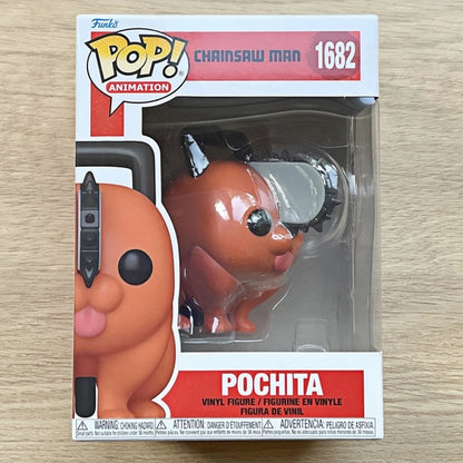 Funko Pop Chainsaw Man Himeno Kishibe Pochita Denji Samurai Sword Vinyl Figure Anime Collectible Model Desktop Ornament Toy Gift
