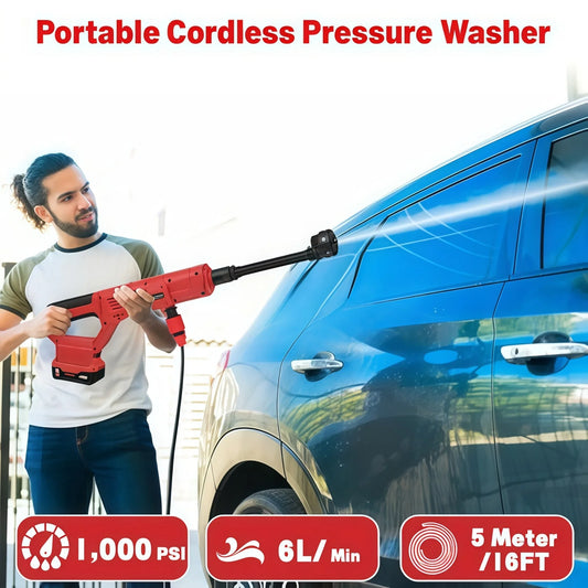High pressure washer portable pressure washer pressure washer gun for Milwaukee m18 battery garden car wash sprayer High