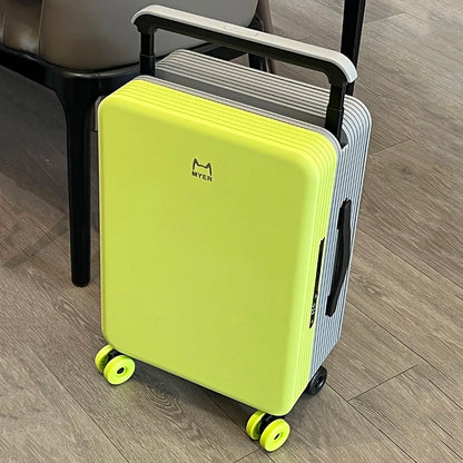 COLENARA 20"24Inch Suitcase High-quality ABS + PC Boarding Box Women's Trolley Case Students Password Box Men's Cabin Luggage