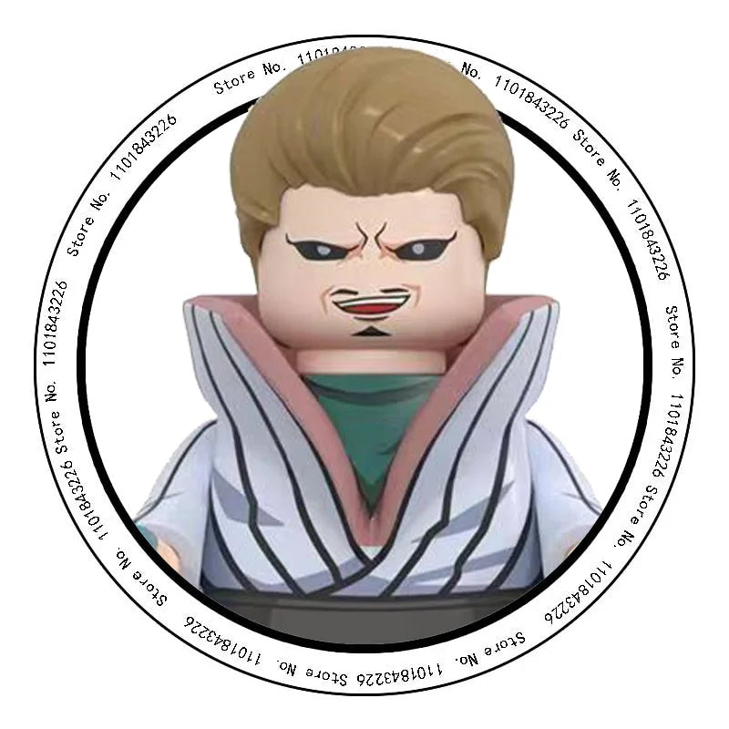 WM6152 Naruto Building Blocks Ootutuki Momoshiki Mitsuki Gaara Namikaze Minato Tobirama Action Figure Accessories For Kids