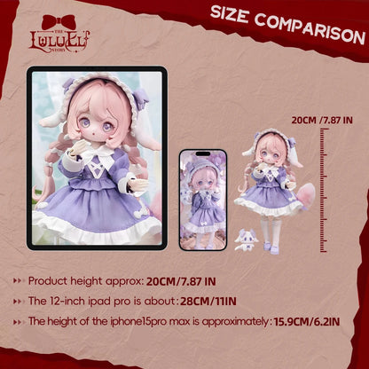 In Stock The Luluelf Story Series 1/12 BJD Movable Joint Doll Blind Box Mystery Box Action Anime Figure Dress-up toys Gift