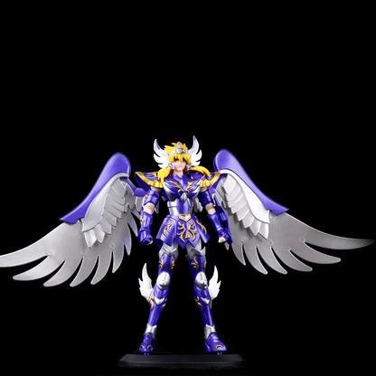19cm Anime Sacred Saint Seiya Figure Phoenix Ikki Hyoga Seiya Shiryu Standing Figure Toy Collection Decoration Japanese Dolls