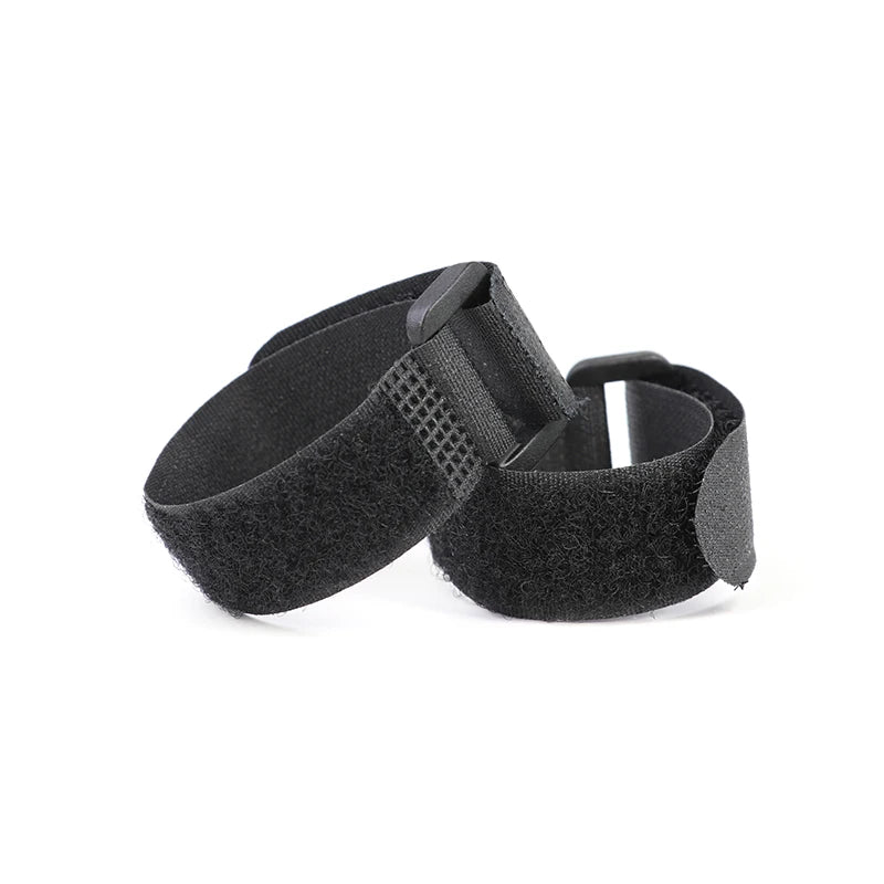 Black 200mm ~ 600mm Cable Ties Reusable Self Adhesive Nylon Strap Reverse Buckle Line Wire Organizer Hook Loop Bundle Fastener