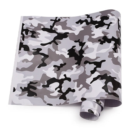 Camo Vinyl Film Car Motorcycle Decal Camouflage Sticker Film Sheet for Car Styling Bike Computer Laptop Scooter Motorcycle DIY