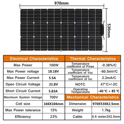 ASUNERGE 12V Flexible Solar Panel 600W 100W 200W 300W 400W 500W Bendable Waterproof Monocrystalline Best Solar Panel China RV