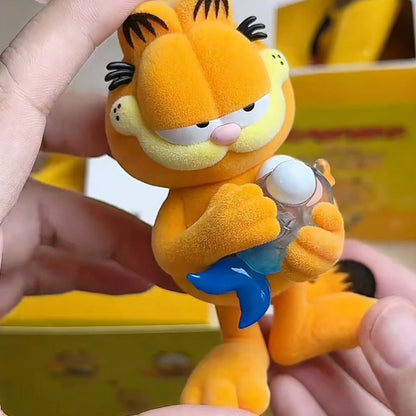 Trendy Play Blind Box Handmade Model New Genuine Garfield Perfect Holiday Series Accessories Cute Girl Gift Customization Doll