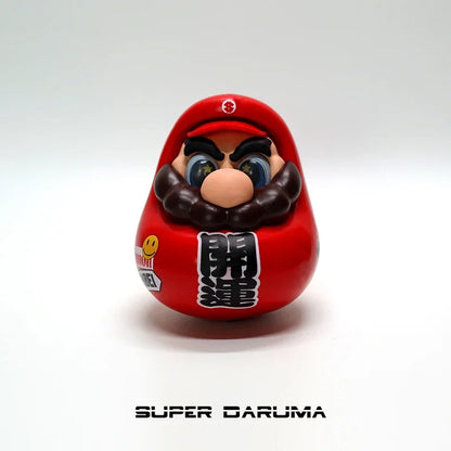 Super Mario, Non Tumbler, Mario, Super Damo, Egg Blind Box, Get Rich, Love, and Luck, Car Desktop Decoration