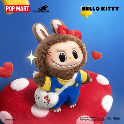 POP MART LABUBU THE MONSTERS SANRIO CHARACTERS Series Vinyl Plush Trendy Blind Box Toys Mystery Box Guess Bag Action Figure