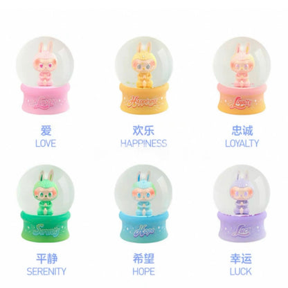 Original Pop Mart The Monsters Labubu V3 Big Into Energy Series Crystal Ball Blind Box Mystery Box Ornaments Girl Birthday Gifts