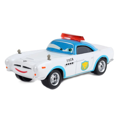 Pixar Cars 3 Lightning McQueen Jackson Storm Anime Cartoon Characters Alloy Diecast Model Toy Cars Fire Engine Children's Gifts