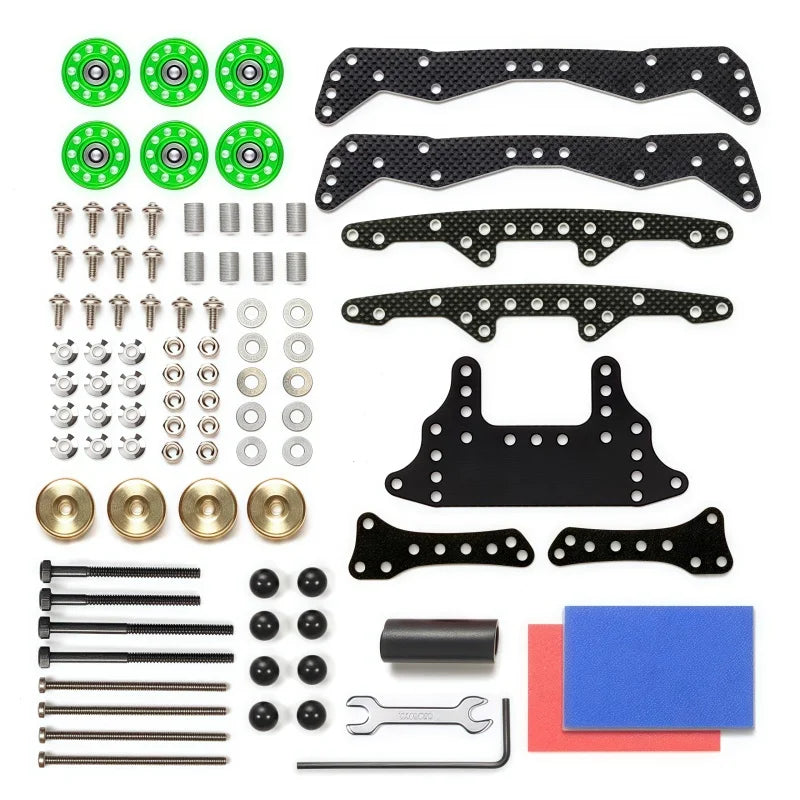 Tamiya Four-Wheel Drive Vehicle VZ Chassis Self-Made Upgrade And Modification Kit for Model Enthusiasts