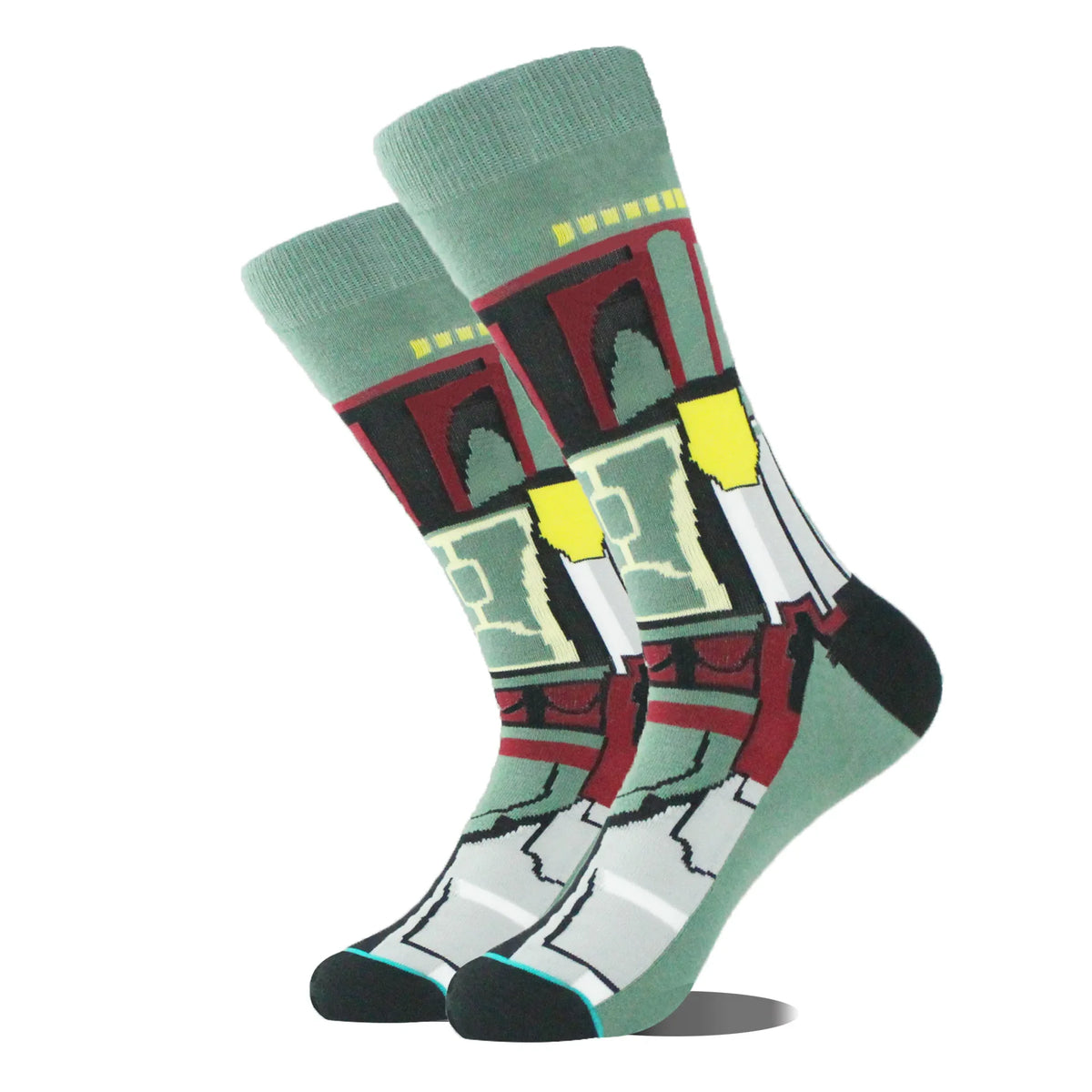 Autumn Winter Star Wars Movie Man socks Master Yoda R2-D2 Cosplay Socks Wookiee Jedi Knight  Free Size Women's Socks