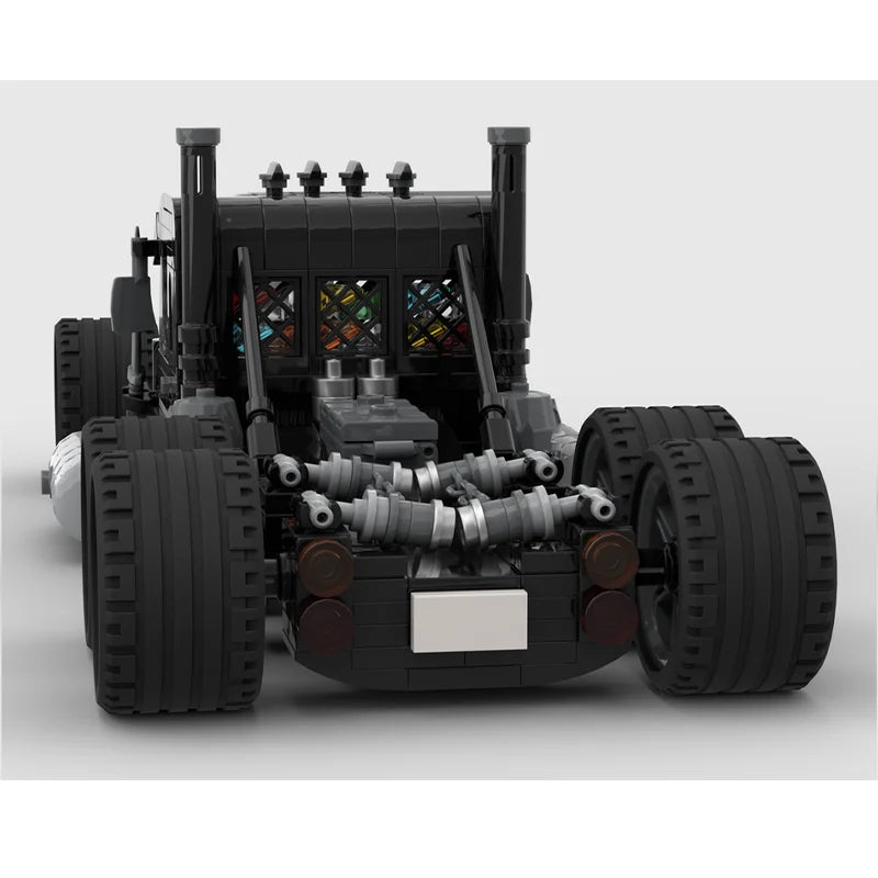 552PCS New MOC Truck Building Blocks Model Highway Tractor DIY Creative Educational Children's Building Blocks Gift