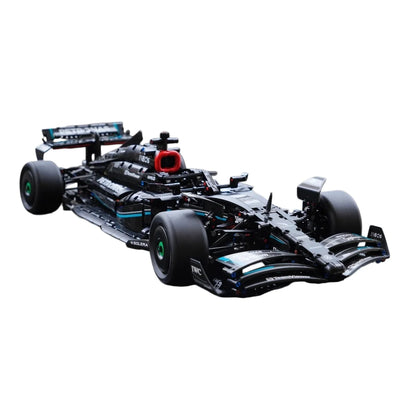 New technology formula performance speed black racing car building blocks bricks compatible MOC vehicle model car DIY toy gift