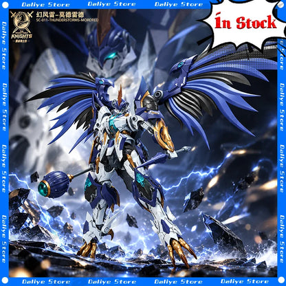 In Stock Thunderstorms Mordred The Round Table Knights SNAA SC-011 1/144 Plastic Assembly Model Kit Robot Figures Gifts