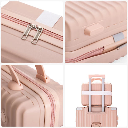 Portable Satchel Cosmetic Bag for Women Large Capacity Travel Toiletry Bag 2024 New Classy Toiletry Bag Box