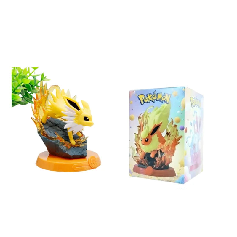 8 style Pokémon Action Doll Pikachu Adventure Eevee Blind Box Anime Model Desktop Decorations Pok é mon Toys Fans Birthday Gift