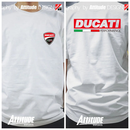 2026 Summer Fashion Attitude. Suitable for Ducati MOTO GP Team Racing Motorcycles, Motorcycle Riders' Short-sleeved T-shirts.