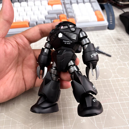HG 1/144 Gundam MSM-07 Z'Gok 019 Black King Kong Char's Production Type Painted Assemble Model Kit Collectible Toy For Hobbyists