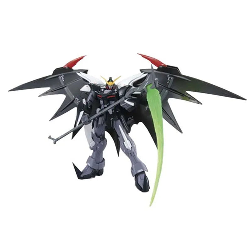 Bandai MG 1/100 Gundam Deathscythe Hell EW Endless Waltz Wing Mecha Robot Action Figure Assembly Model Kit Toy Collection