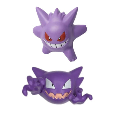 Perfect Packaging Ghost Pokemon Figure Car Interior Air Outlet Decoration Gastly Gengar Haunter Duskull Anime Car Ornament Gifts