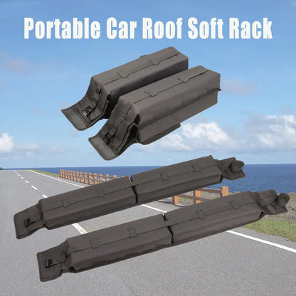 Roof Luggage Rack Foldable Luggage Soft Rack Roof Frame Universal Outdoor Camping Stock